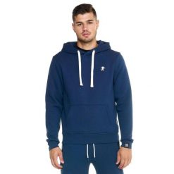 Męska bluza z kapturem Leone, miękka basic. Niebieskie buty sportowe męskie LEONE 1947 APPAREL, z tkaniny, bez zapięcia, na fitness i siłownię. W wyprzedaży za 182.75 zł.