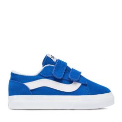 Tenisówki Vans. Niebieskie trampki i tenisówki chłopięce Vans, bez wzorów, bez zapięcia. Za 139.99 zł.