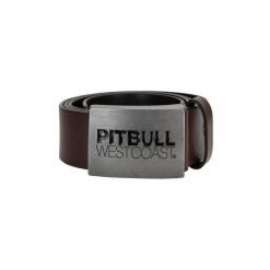 Pasek męski Pitbull skórzany TNT. Brązowe paski damskie PITBULL, bez wzorów. Za 79.99 zł.