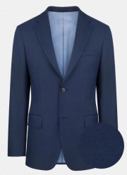 PAKO LORENTE – Marynarka garniturowa MERALD PPLM9-3G-214-N. Niebieskie marynarki męskie Pako Lorente, bez wzorów. Za 219.99 zł.