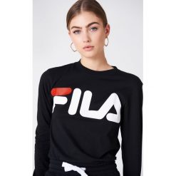 FILA T-shirt z długim rękawem Classic Logo - Black. Czarne t-shirty damskie Fila, z okrągłym kołnierzem. Za 141.95 zł.