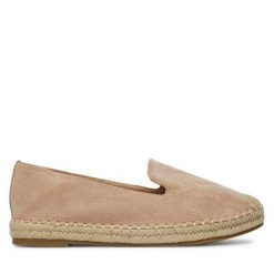 Espadryle DeeZee. Brązowe espadryle damskie DeeZee, bez wzorów, bez obcasa, bez zapięcia. Za 89.99 zł.