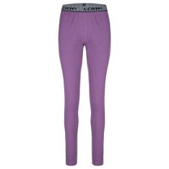 Damskie spodnie termoaktywne Loap Petla fioletowe. Fioletowe czapki i kapelusze damskie ZSPORT, na zimę, bez wzorów, sportowe. Za 146.99 zł.