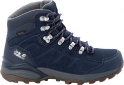 Buty trekkingowe damskie Jack Wolfskin Refugio Texapore Mid granatowe r. 38. Trekkingi damskie Jack Wolfskin. Za 417.90 zł.