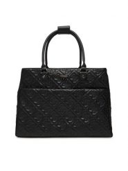 Guess Torebka TWQL96 58919 Czarny. Czarne torebki do ręki damskie Guess, z aplikacjami, ze skóry, bez dodatków. Za 559.99 zł.