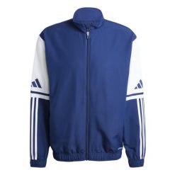 Kurtka z dresu adidas Squadra 25. Białe kurtki męskie Adidas, bez wzorów, z dresówki, bez kaptura. Za 152.99 zł.