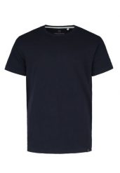 T-shirt ze strukturą TM-DARK. T-shirty męskie Volcano, m, bez wzorów, z bawełny, klasyczne, bez kołnierzyka. Za 69.99 zł.