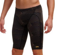 Spodenki FUNKY TRUNKS Gold Weaver - jammery chłopięce 116-128cm/6/UK22. Czarne kąpielówki dla chłopców FUNKY TRUNKS, bez wzorów, wakacyjne. Za 179.00 zł.