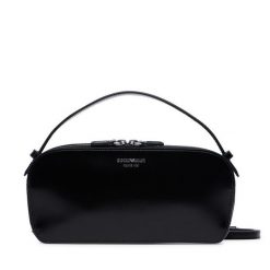 Torebka Emporio Armani. Czarne torebki do ręki damskie Emporio Armani, bez wzorów, klasyczne, bez dodatków. Za 1,499.00 zł.