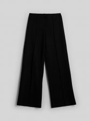4F Spodnie dresowe z szerokimi nogawkami damskie - czarne XL. Czarne spodnie dresowe damskie 4f, xl, bez wzorów, z dresówki. Za 189.99 zł.