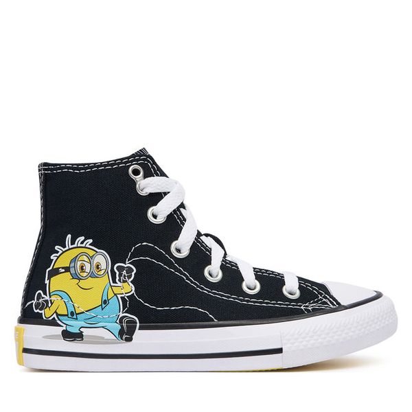Trampki Converse. Czarne trampki i tenisówki chłopięce Converse, bez wzorów, retro, bez zapięcia. Za 279.99 zł.