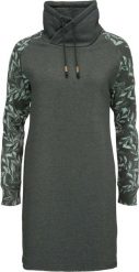 Damska sukienka/bluza Loap Ebnera zielona. Zielone bluzy sportowe damskie Scarpa, m, bez wzorów, z bawełny, bez kaptura. Za 220.99 zł.