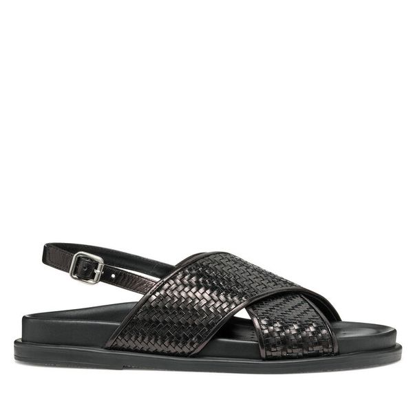 Sandały Geox. Niebieskie sandały chłopięce Geox, bez zapięcia. Za 319.99 zł.