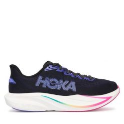 Buty do biegania Hoka. Fioletowe obuwie sportowe damskie HOKA, bez wzorów, do biegania. Za 729.99 zł.