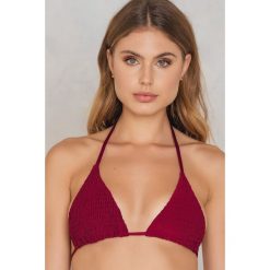 Hot Anatomy Góra bikini Wrinkled - Red. Czerwone bikini damskie Hot Anatomy. Za 96.95 zł.