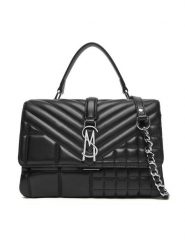 Steve Madden Torebka Bplais SM13001817 Czarny. Czarne torebki do ręki damskie Steve Madden, bez wzorów, ze skóry, bez dodatków. Za 619.99 zł.
