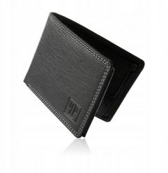 Paolo Peruzzi Portfel męski ze skóry z ochroną RFID T-68-BL. Brązowe portfele męskie Paolo Peruzzi, bez wzorów, ze skóry. Za 86.33 zł.