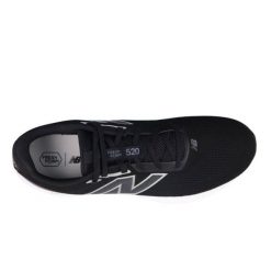 Buty do biegania męskie New Balance Lk9 M520. Czarne buty sportowe męskie New Balance, z materiału, bez zapięcia, do biegania. Za 379.00 zł.