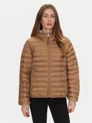 Tommy Hilfiger Kurtka przejściowa WW0WW45317 Beżowy Regular Fit. Brązowe kurtki damskie Tommy Hilfiger, xxs, bez wzorów, z syntetyku, bez kaptura. Za 619.99 zł.