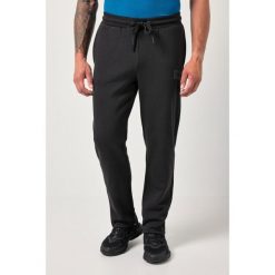 Męska Spodnie treningowe fitness dzianina dresowa krój basic do rozm. 7XL. Czarne spodnie sportowe męskie JAY-PI, m, bez wzorów, z bawełny, na fitness i siłownię. Za 279.99 zł.