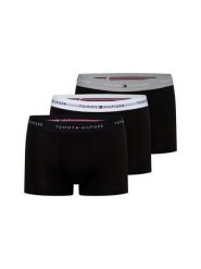 Tommy Hilfiger Obcisłe bokserki pakowane po 3 szt. Mężczyźni Bawełna czarny, S/M. Czarne bokserki męskie Tommy Hilfiger, m, bez wzorów, z bawełny. Za 179.95 zł.