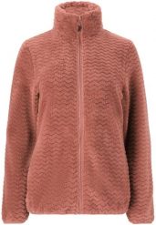 Bluza polarowa damska Whistler Matra. Brązowe bluzy damskie Whistler, bez wzorów, z materiału, bez kaptura. Za 171.99 zł.