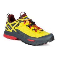 Buty turystyczne męskie AKU M'S ROCKET DFS GTX. Żółte trekkingi męskie Aku, trekkingowe. Za 629.99 zł.