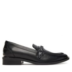 Loafersy Bronx. Czarne mokasyny damskie Bronx. Za 519.99 zł.