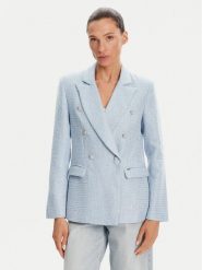 Gaudi Marynarka 511FD35008 Błękitny Regular Fit. Niebieskie żakiety damskie Gaudi, bez wzorów, z syntetyku. Za 549.99 zł.