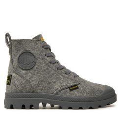 Trapery Palladium. Szare śniegowce i trapery damskie Palladium. Za 449.99 zł.