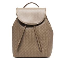 Plecak Calvin Klein. Brązowe plecaki damskie Calvin Klein, bez wzorów. Za 529.99 zł.