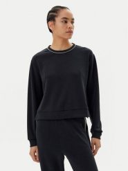 EA7 Emporio Armani Bluza 7W000142 AF12643 UC001 Czarny Loose Fit. Czarne bluzy damskie EA7 Emporio Armani, m, bez wzorów, z syntetyku, bez kaptura. Za 349.99 zł.