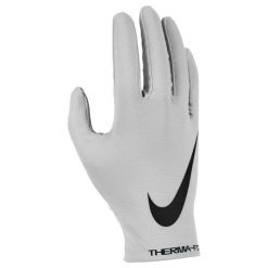 Rękawice Nike Therma-fit Liner FG. Białe rękawiczki męskie Nike, bez wzorów. Za 213.50 zł.