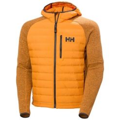 Kurtka z kapturem Helly Hansen Skagen. Brązowe kurtki męskie Helly Hansen, xl, bez wzorów, z materiału, klasyczne, z kapturem. Za 823.50 zł.