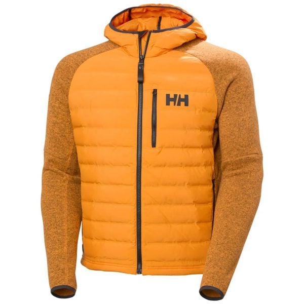 Kurtka z kapturem Helly Hansen Skagen. Brązowe kurtki męskie Helly Hansen, l, bez wzorów, z materiału, klasyczne, z kapturem. Za 760.00 zł.