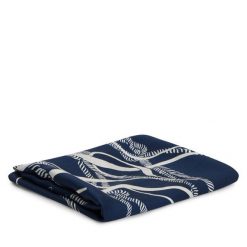 Chusta Tommy Hilfiger. Niebieskie szaliki i chusty damskie Tommy Hilfiger, bez wzorów. Za 229.99 zł.