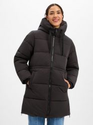 Msch Copenhagen Pikowany płaszcz - MSCHMola Kobiety czarny, S/M. Czarne płaszcze damskie MSCH Copenhagen, m, bez wzorów, bez kaptura. Za 899.95 zł.