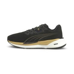 Buty do biegania damskie Puma Eternity Nitro. Czarne obuwie sportowe damskie Puma, bez wzorów, do biegania. Za 449.99 zł.