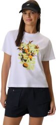 4f Koszulka damska 4F F2721 biała 4FWSS26TTSHF2721 10S L. Białe t-shirty damskie 4f, l, bez wzorów, bez kołnierzyka. Za 75.58 zł.