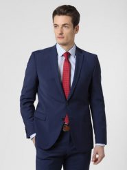 Finshley & Harding marynarka od garnituru modułowego Mężczyźni Modern Fit niebieski, 98. Niebieskie marynarki męskie Finshley & Harding, bez wzorów, z materiału. Za 999.95 zł.
