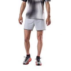 Szorty 2 w 1 Rossignol Sapa. Szare krótkie spodenki sportowe męskie Rossignol, bez wzorów, do biegania. Za 389.99 zł.