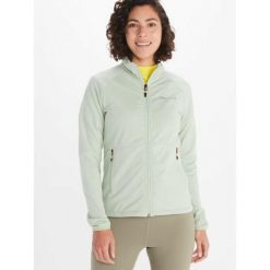 Bluza polarowa damska Marmot Leconte Fleece Jacket rozpinana. Zielone bluzy damskie Marmot, xs, bez wzorów, z polaru, bez kaptura. Za 189.99 zł.
