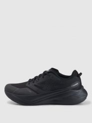 4F Niskie buty do biegania Fast Run 1.0 męskie - czarne 43. Czarne buty sportowe męskie 4f, z gumy, bez zapięcia, do biegania. Za 399.99 zł.