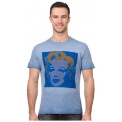 Pepe Jeans T-Shirt Męski Portrait Xl Niebieski. Niebieskie t-shirty męskie Pepe Jeans, z jeansu. W wyprzedaży za 129.00 zł.