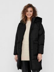 ONLY Płaszcz zimowy 15160167 Czarny Relaxed Fit. Czarne płaszcze damskie Only, na zimę, m, bez wzorów, z syntetyku, bez kaptura. Za 399.99 zł.