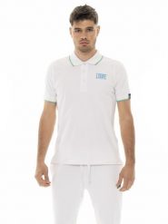 Koszulka polo na co dzień na siłownię. Białe koszulki polo męskie LEONE 1947 APPAREL, m, bez wzorów, bez kołnierzyka, bez ramiączek, na fitness i siłownię. Za 218.92 zł.