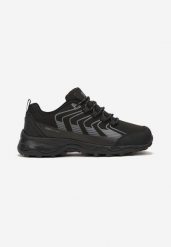 Czarne Buty Sportowe Soft Shell Sznurowane Neluisa. Czarne buty sportowe męskie Born2be, z gumy, przed kostkę, bez zapięcia. Za 169.99 zł.