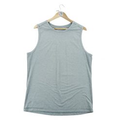Second life - Lululemon koszulki treningowe męskie na siłownię - Jak nowy. Szare koszulki sportowe męskie LULULEMON, l, bez wzorów, bez kołnierzyka, bez ramiączek, na fitness i siłownię. Za 106.46 zł.