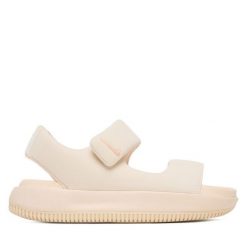 Sandały Nike. Sandały damskie Nike, bez wzorów, bez obcasa, bez zapięcia. Za 339.99 zł.