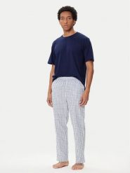 Jack & Jones Piżama Florence 12282813 Niebieski Regular Fit. Niebieskie piżamy męskie Jack & Jones, m, bez wzorów, z bawełny, bez ramiączek. Za 129.99 zł.